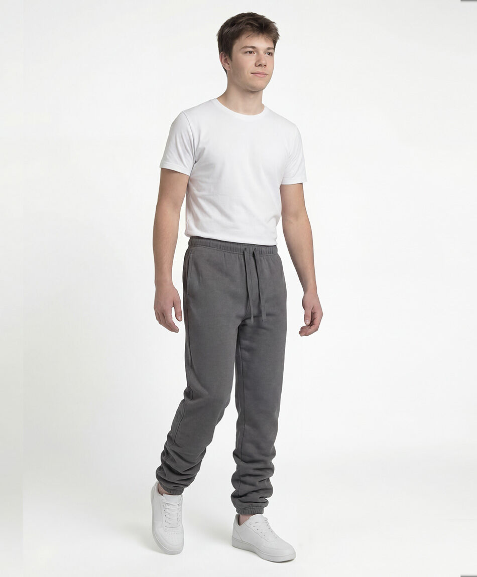 Pantal&oacute;n escolar jogger gris