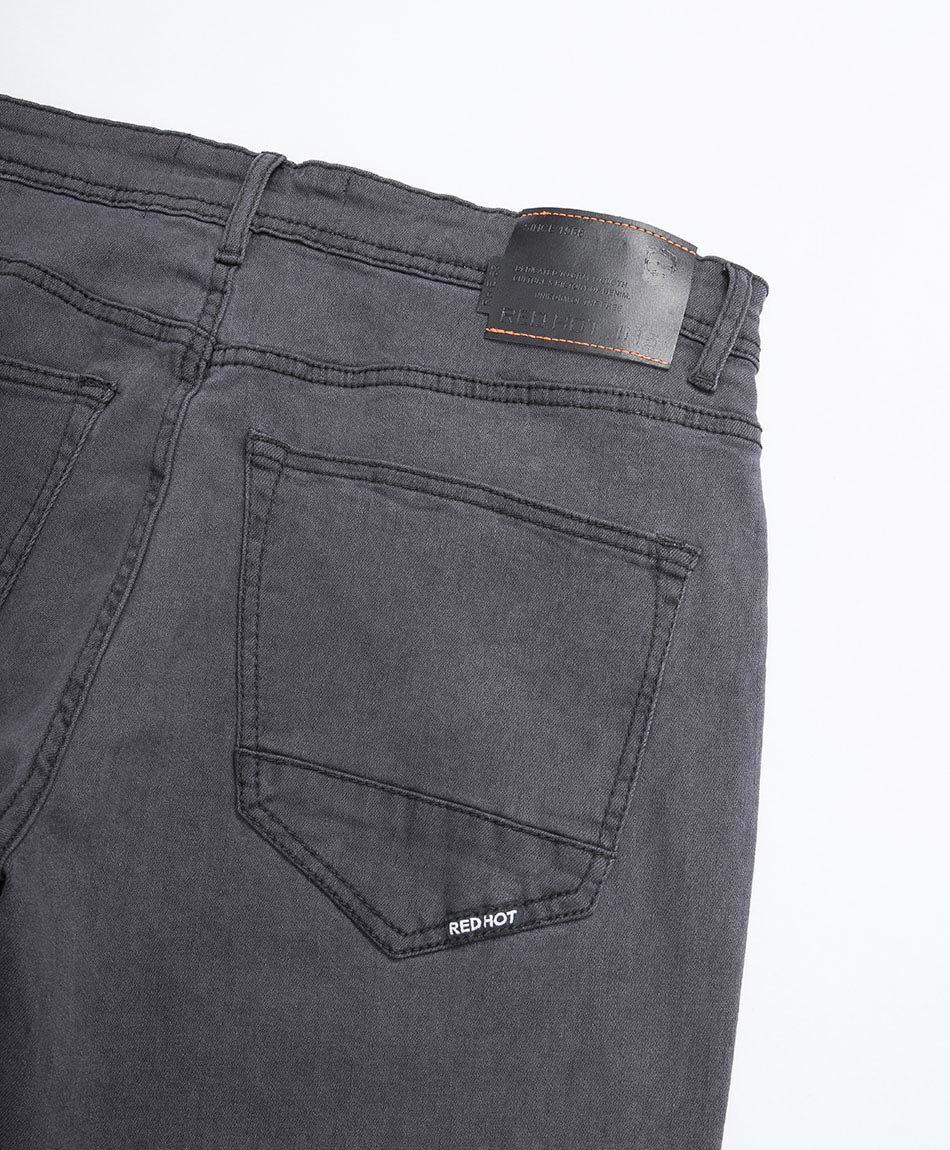 Jeans hombre gris skinny