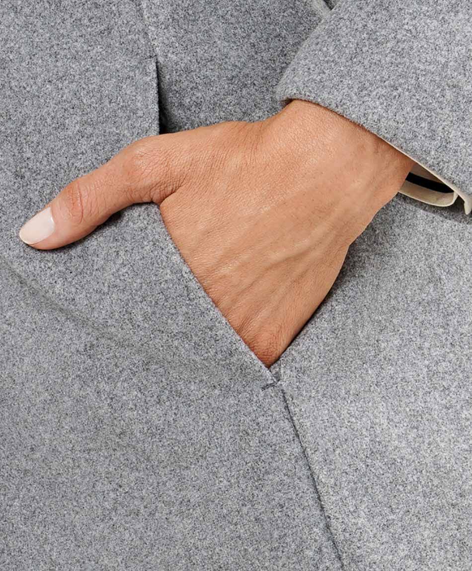 Abrigo mujer entallado