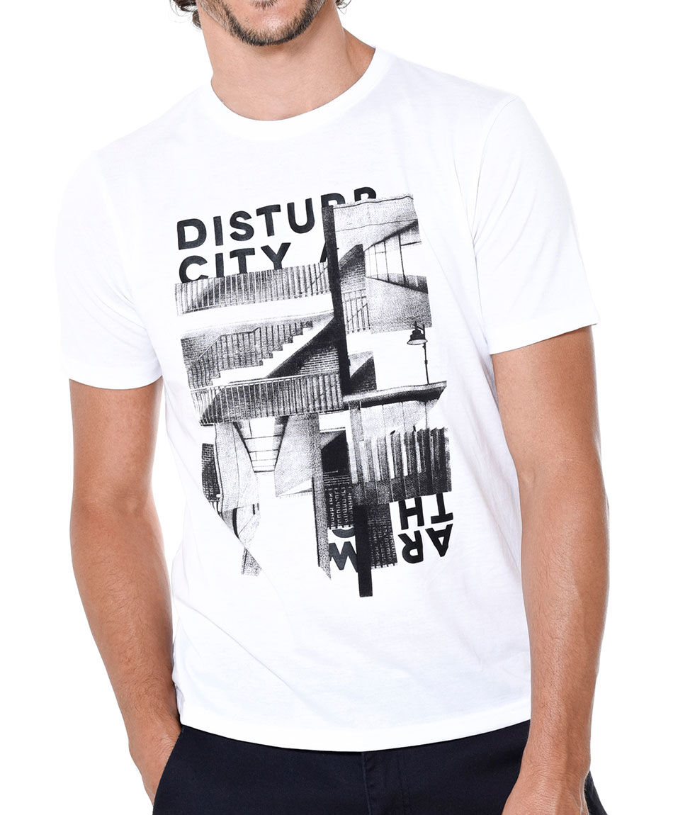Polera manga corta