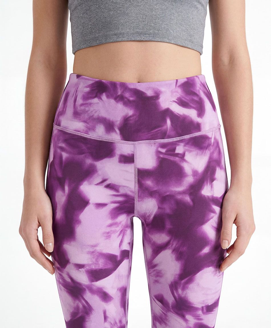 Calza deportiva mujer print lila