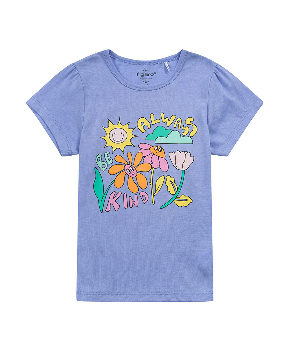 Remera beb&eacute; flores sol