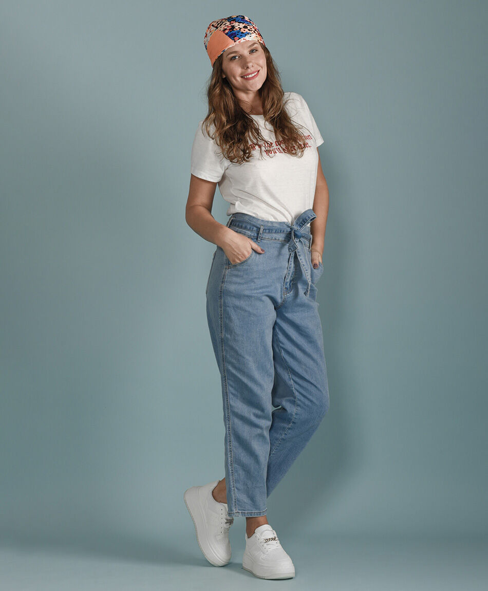 Jeans  mixto bicolor