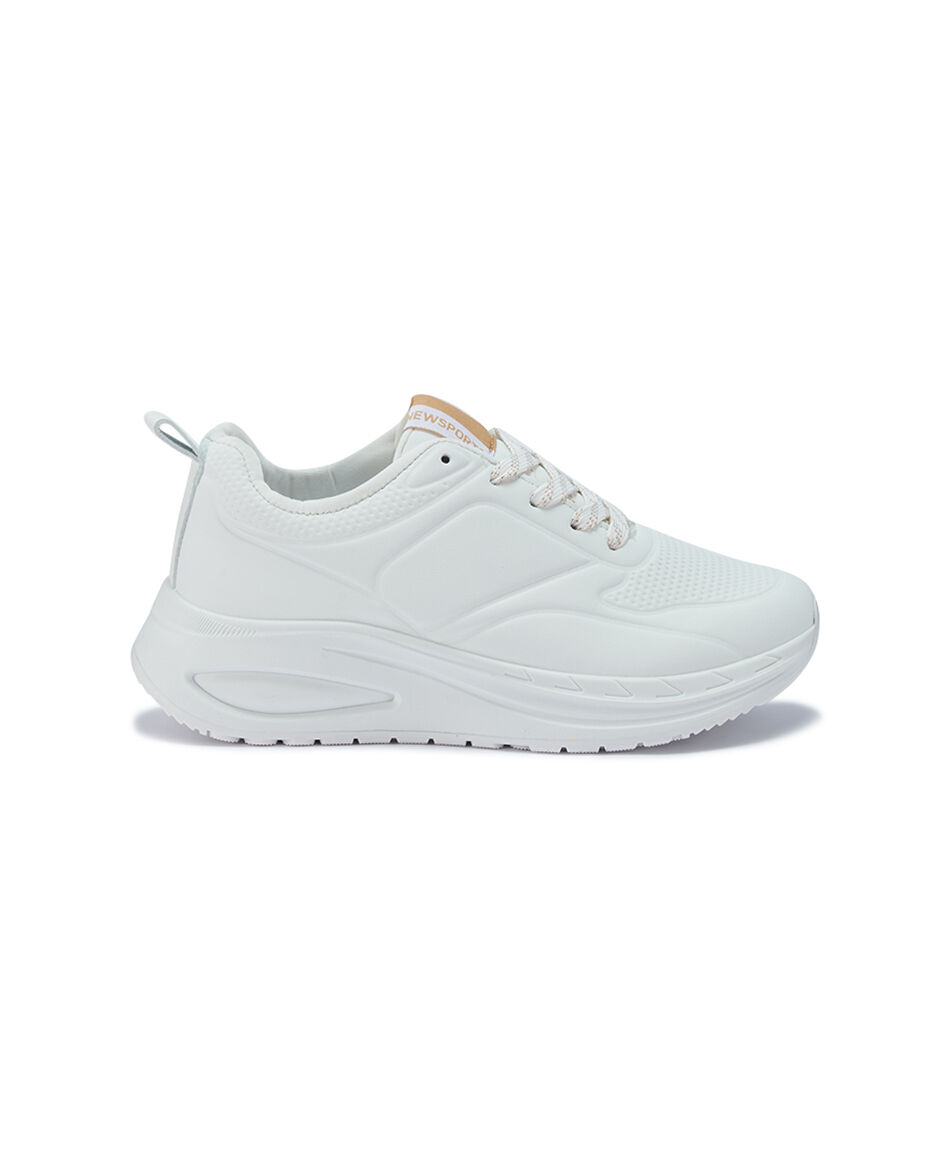 Zapatilla deportiva mujer blanca