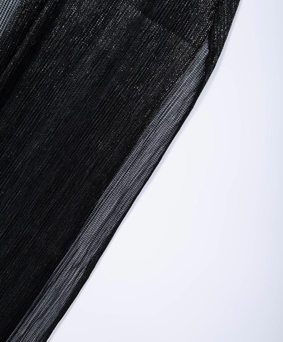 Kimono mujer negro