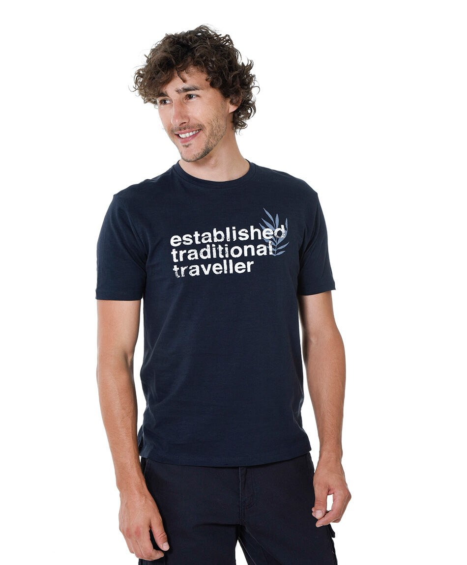 Polera estampada