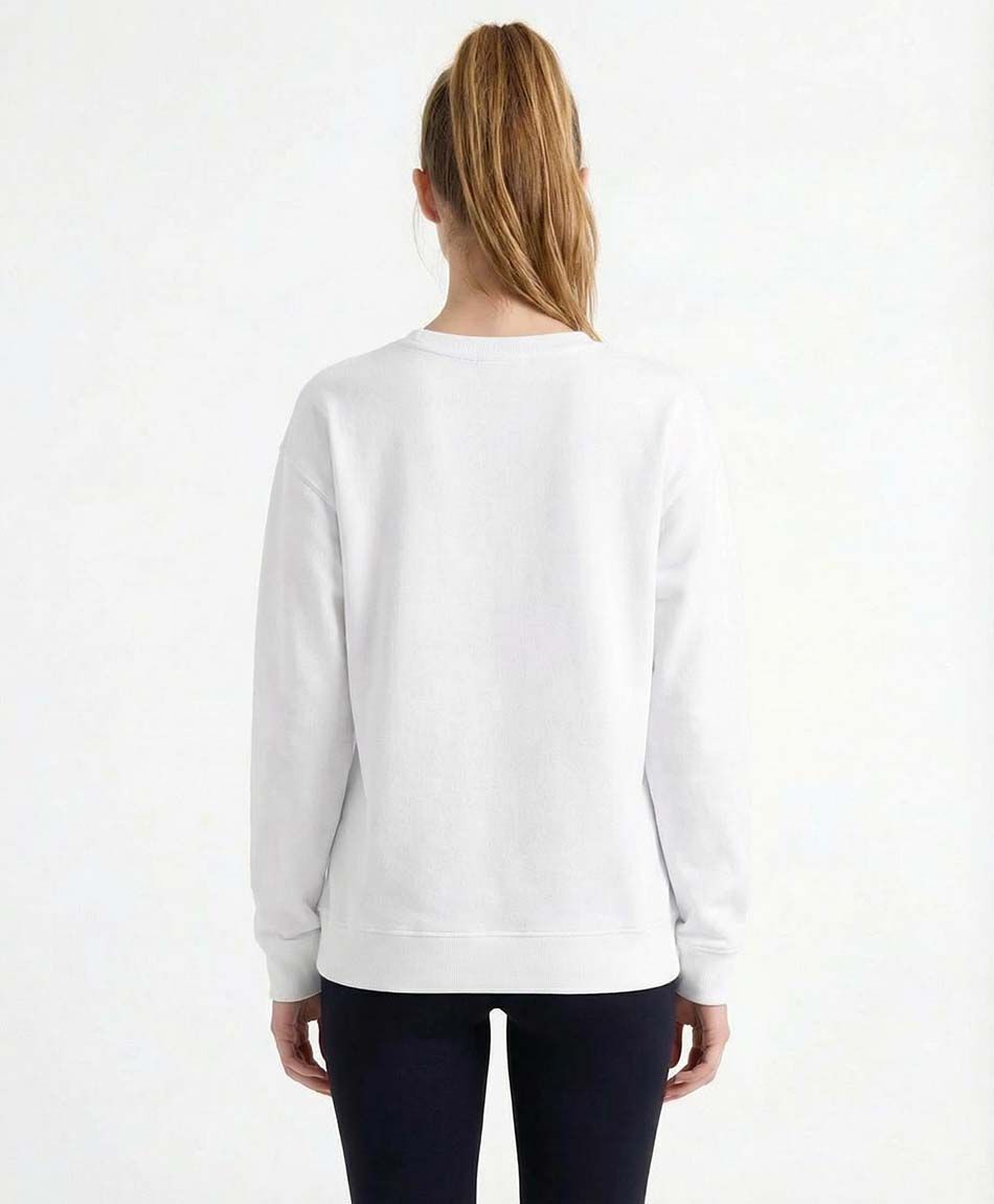 Camiseta mujer polar lisa white