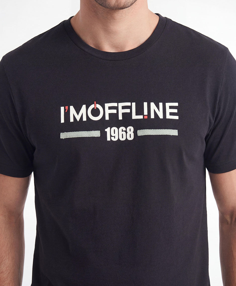 Remera hombre estampado offline
