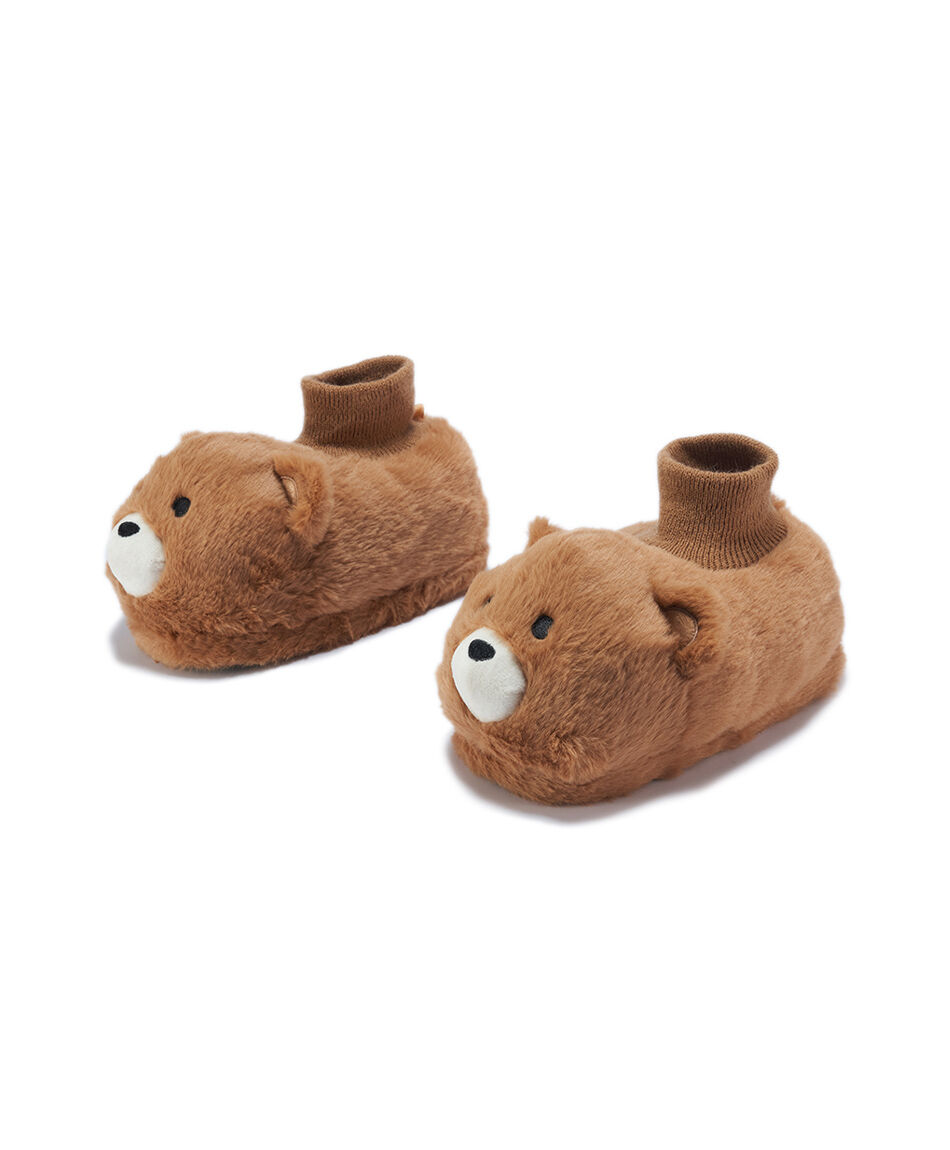 Pantufla infantil warm bear