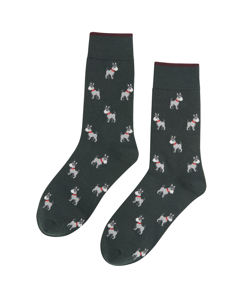 Pack 2 medias hombre perritos