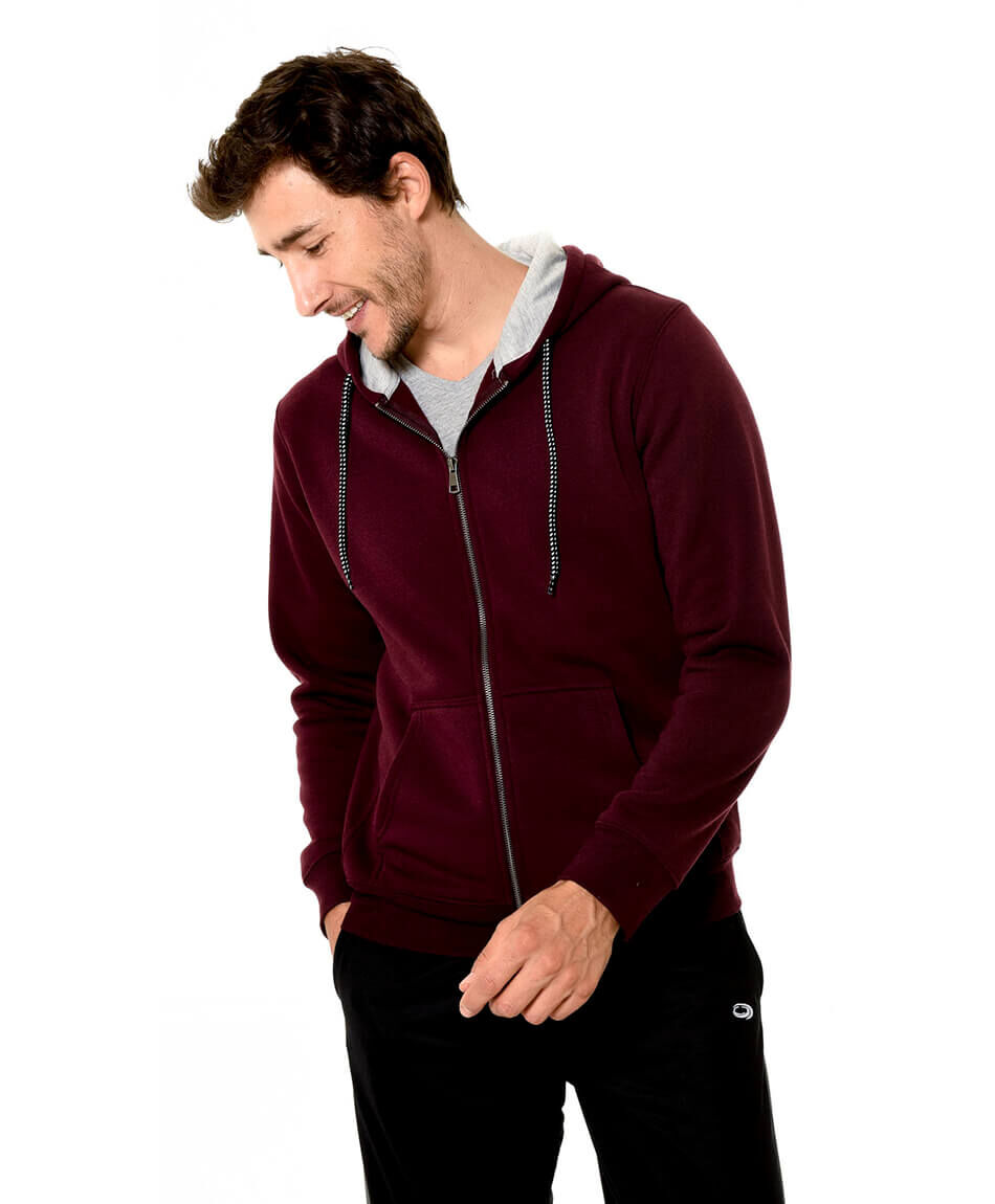 Poleron cierre metalico