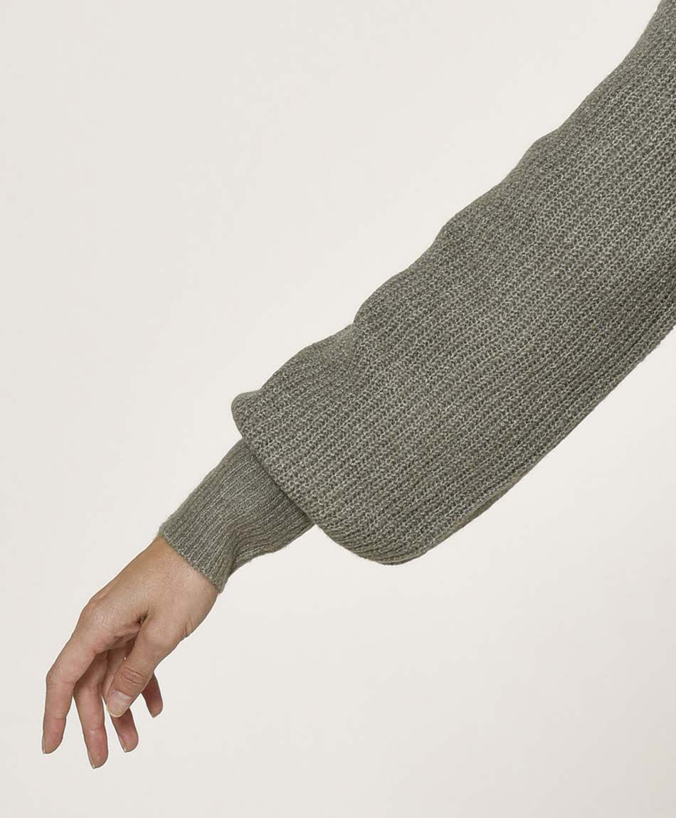 Cardigan mujer crop botones