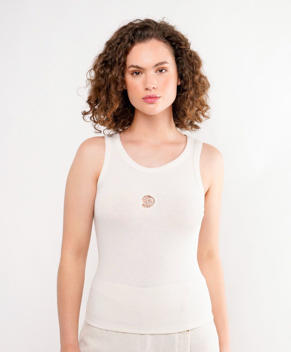 Remera mujer caracol