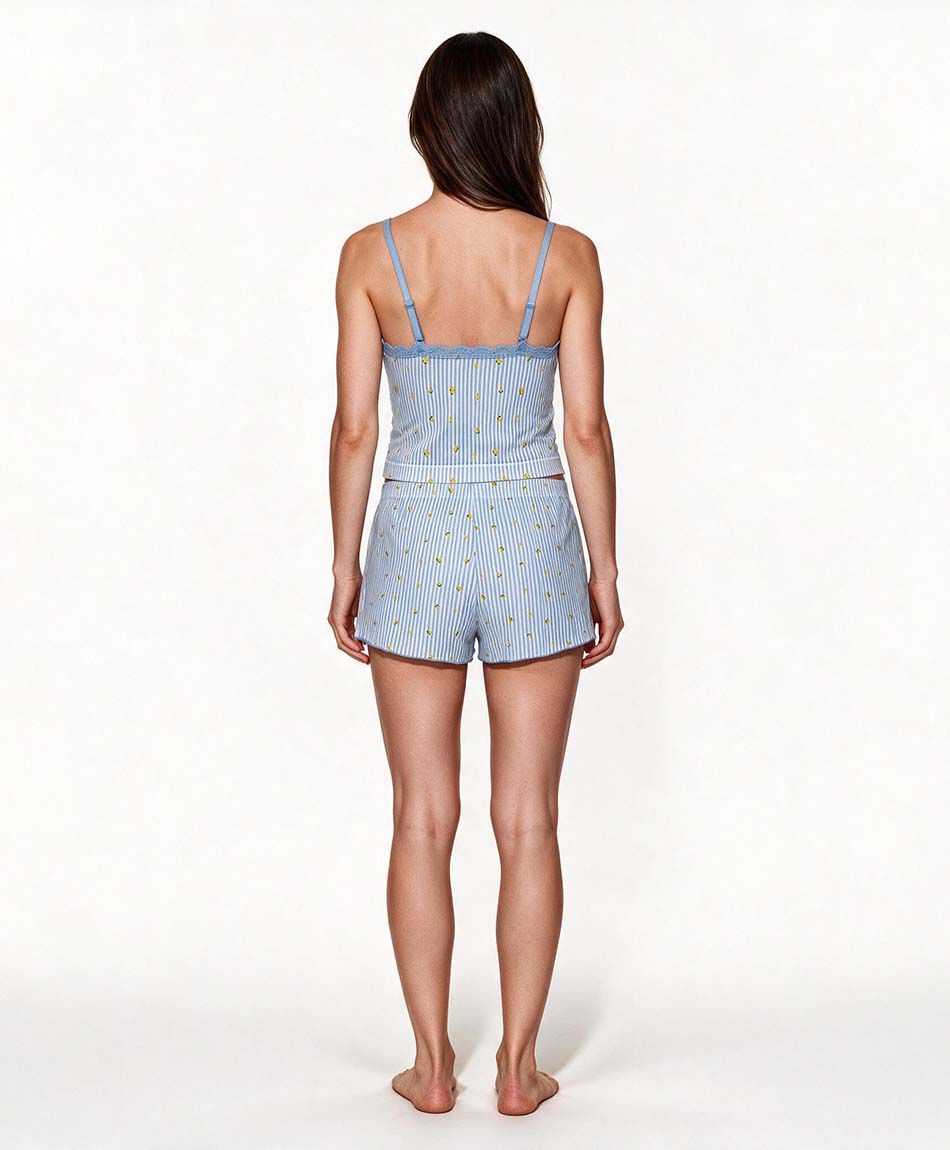 Pijama mujer seamless limones