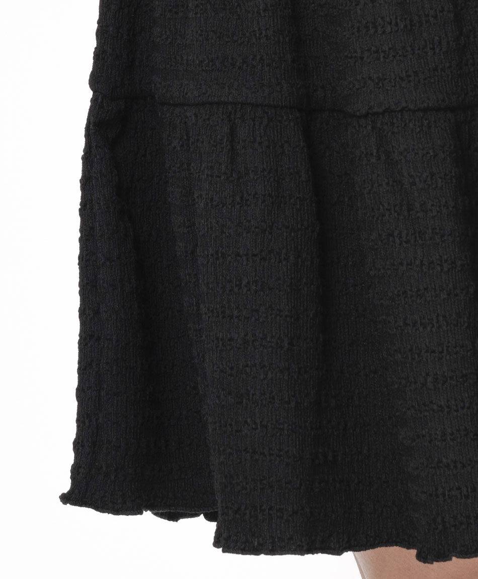 Vestido corto mujer texturizado