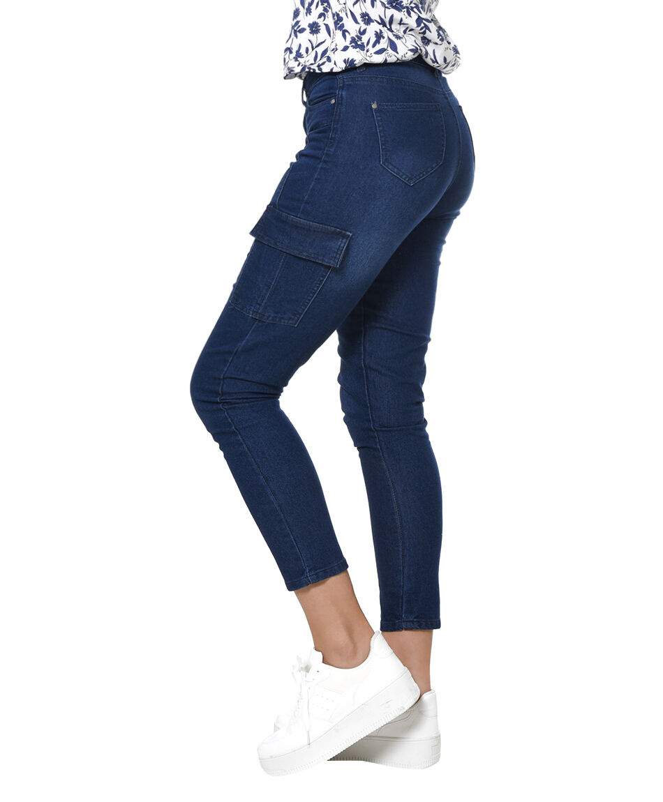 Pantalon cargo cierres