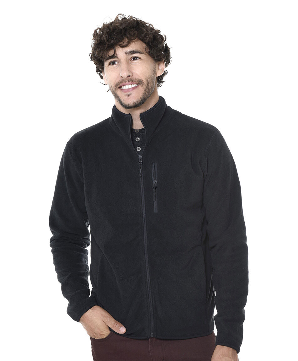 Poleron hombre polar cierre