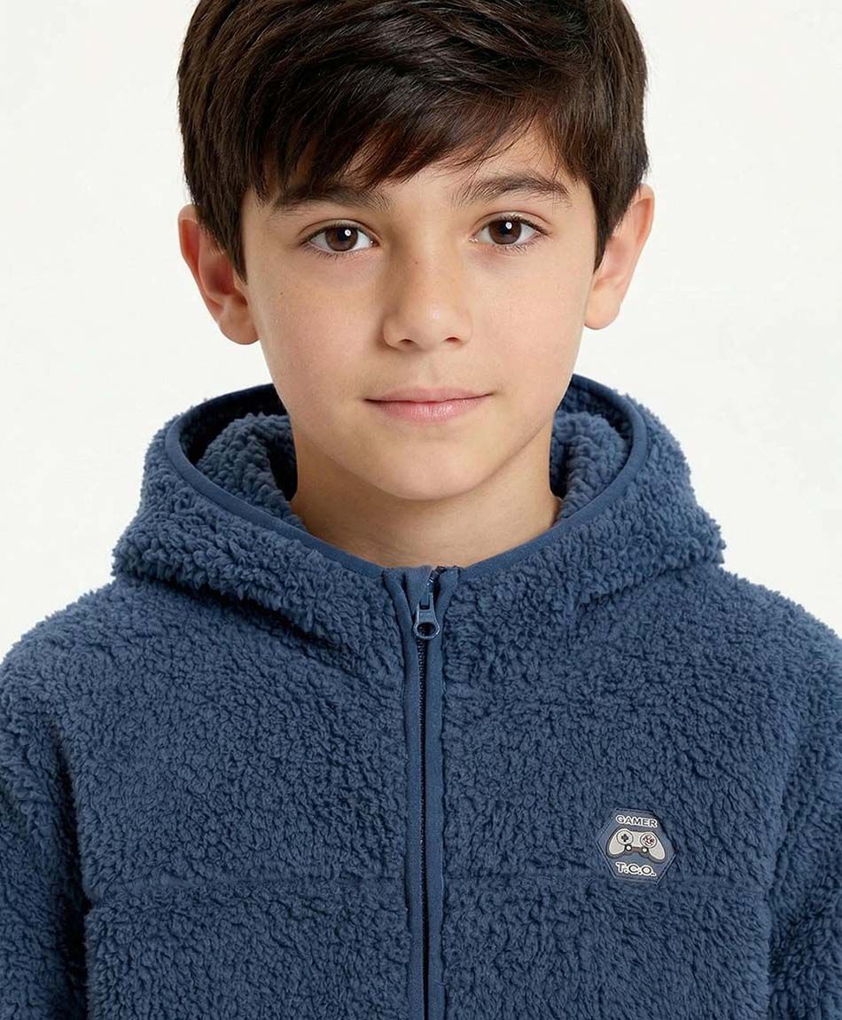 Buzo ni&ntilde;o chiporro blue