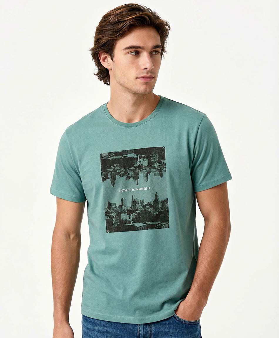 Remera deportiva hombre ciudad