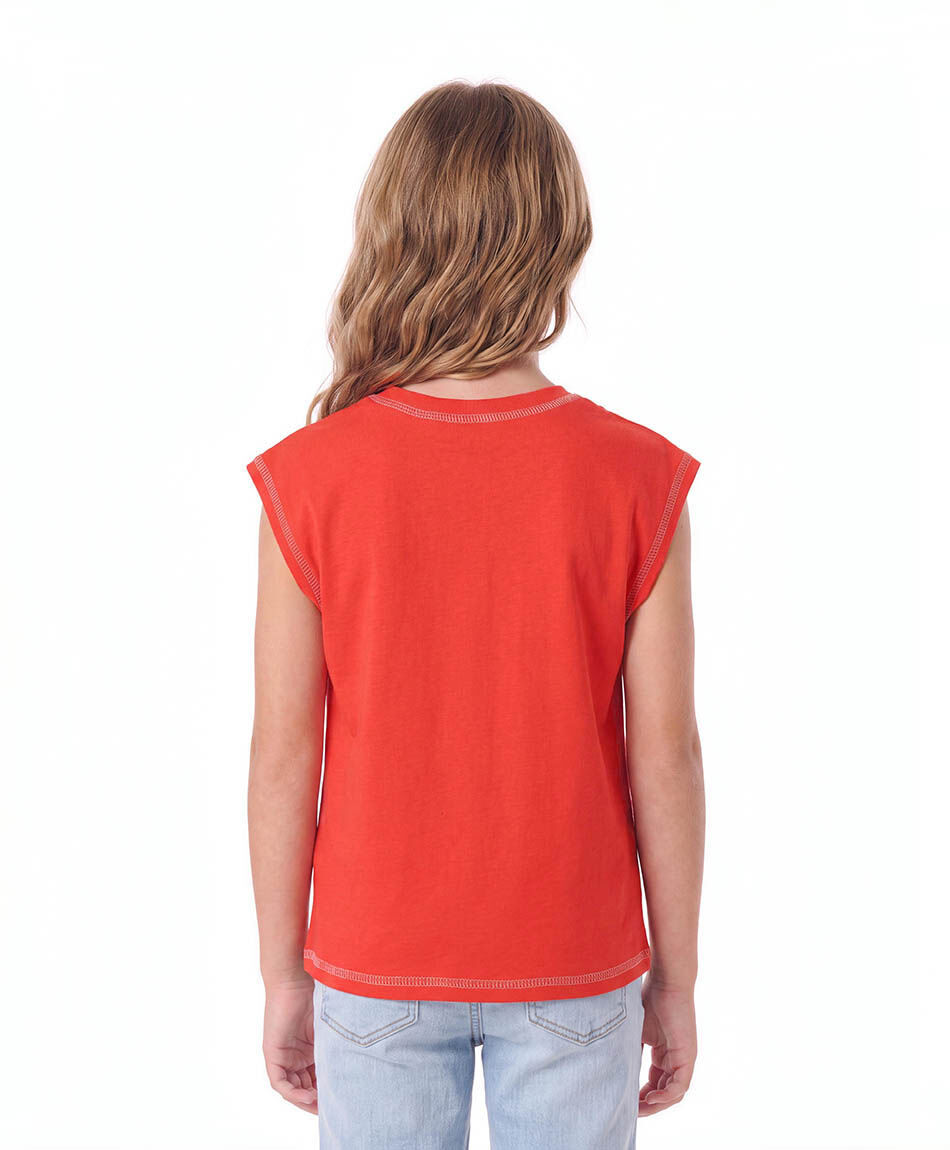 Remera ni&ntilde;a cherry