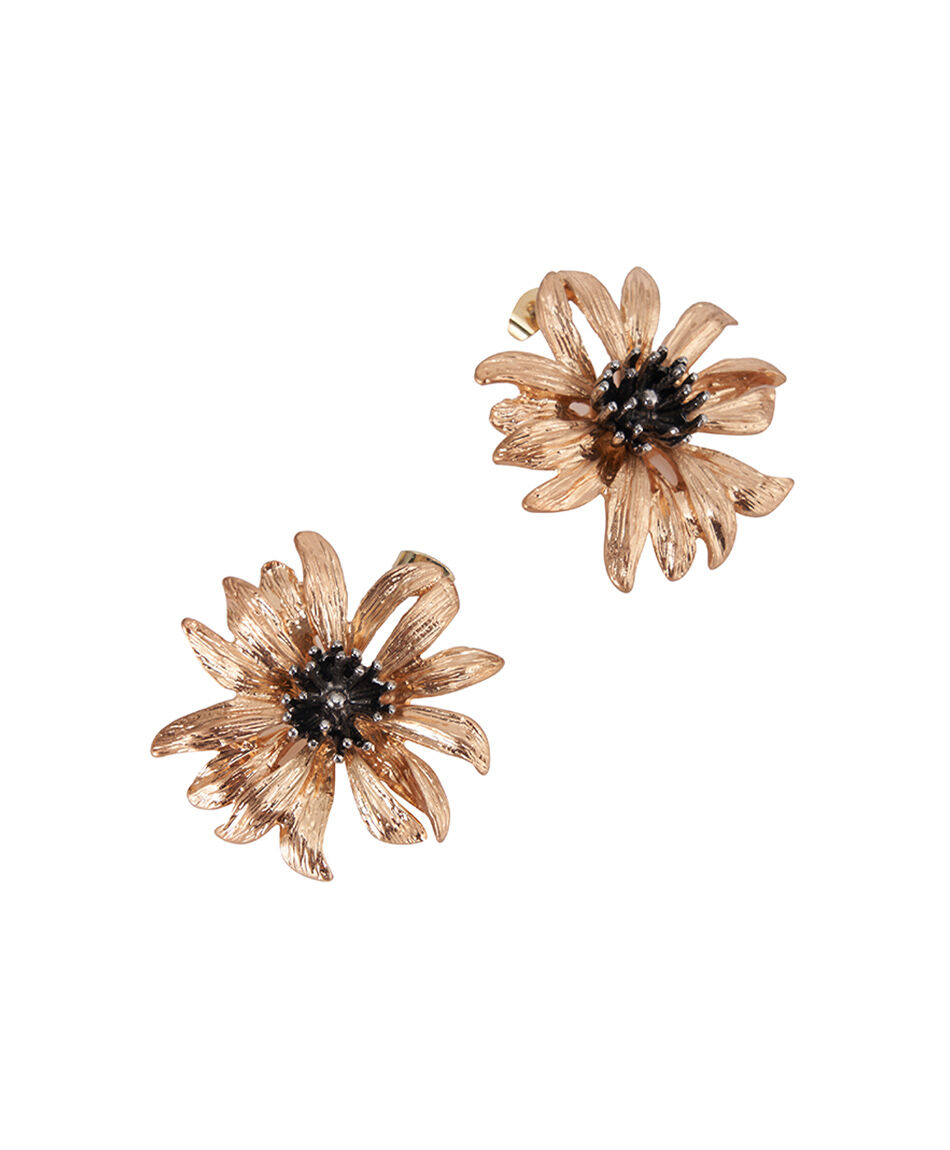 Aros mujer flor