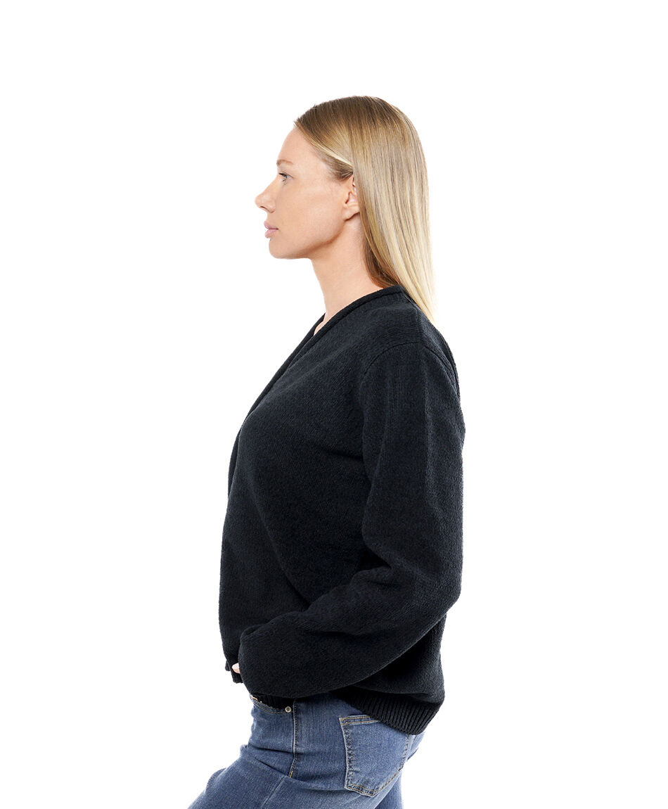 Cardigan mujer chenille