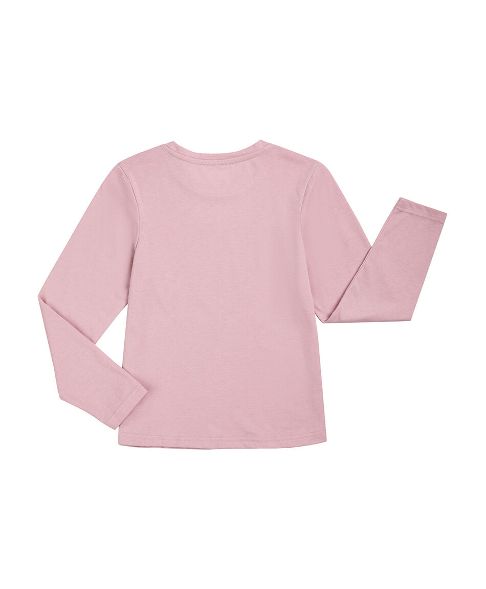 Polera ni&ntilde;a estampado estrellitas