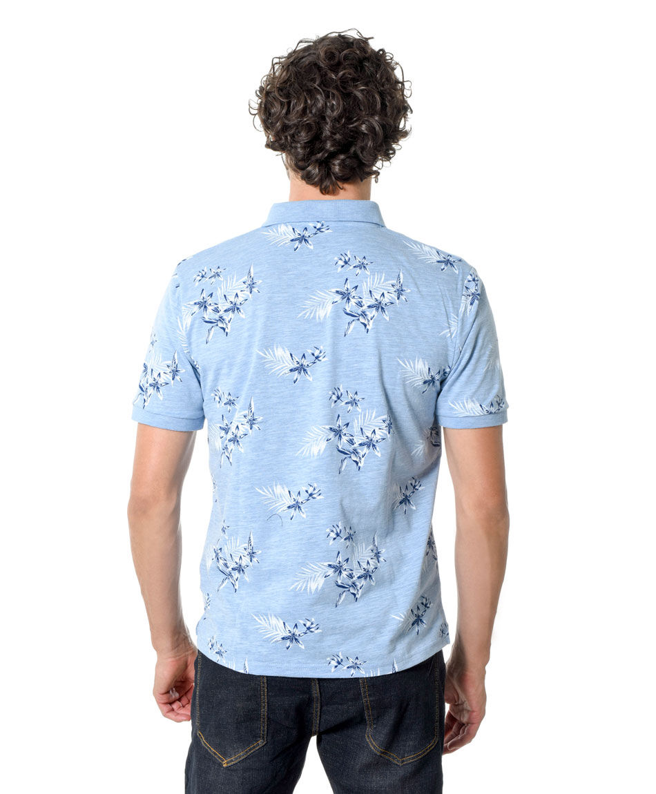 Polera cuello polo