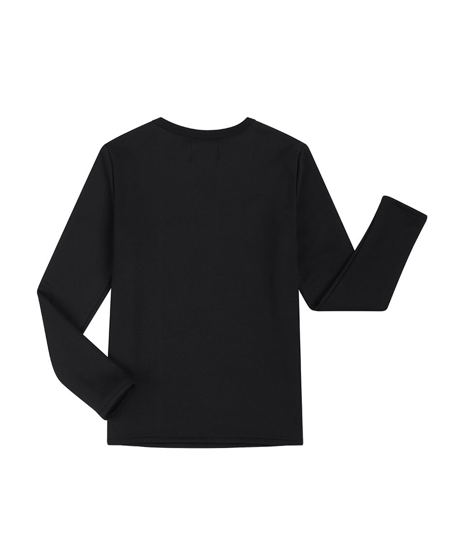 Camiseta hombre lisa t&eacute;rmica black