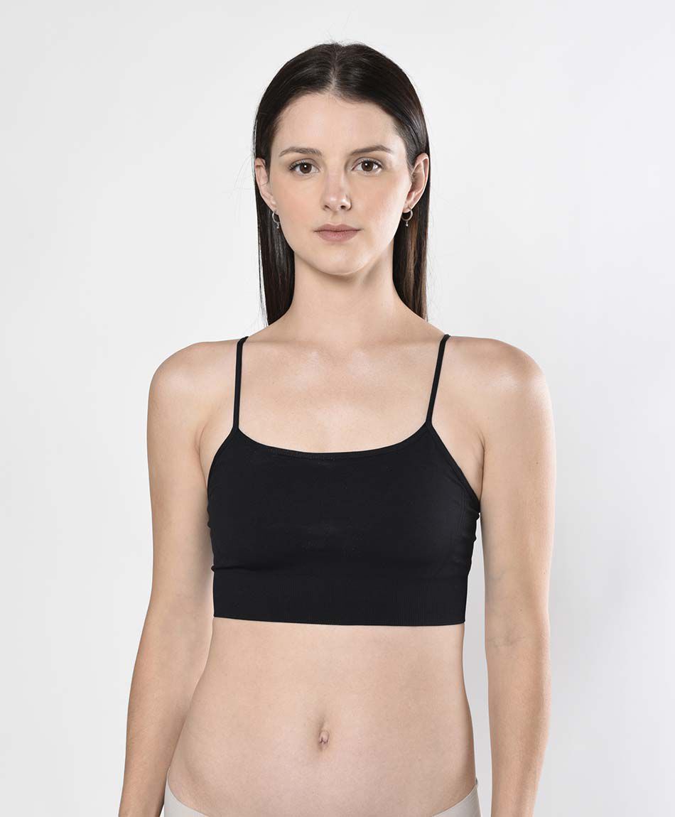 Bralette mujer seamless&nbsp;liso