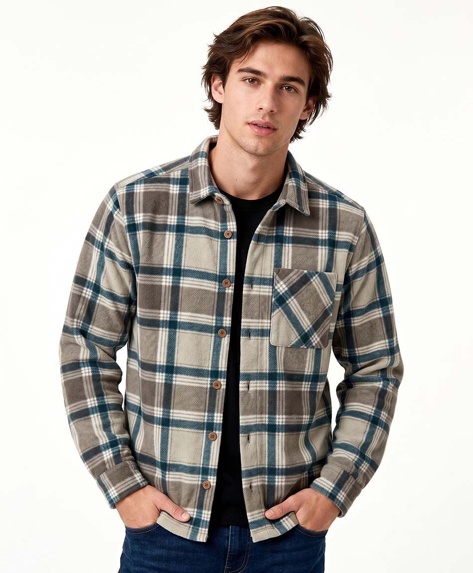 Campera hombre escoc&eacute;s cl&aacute;sica
