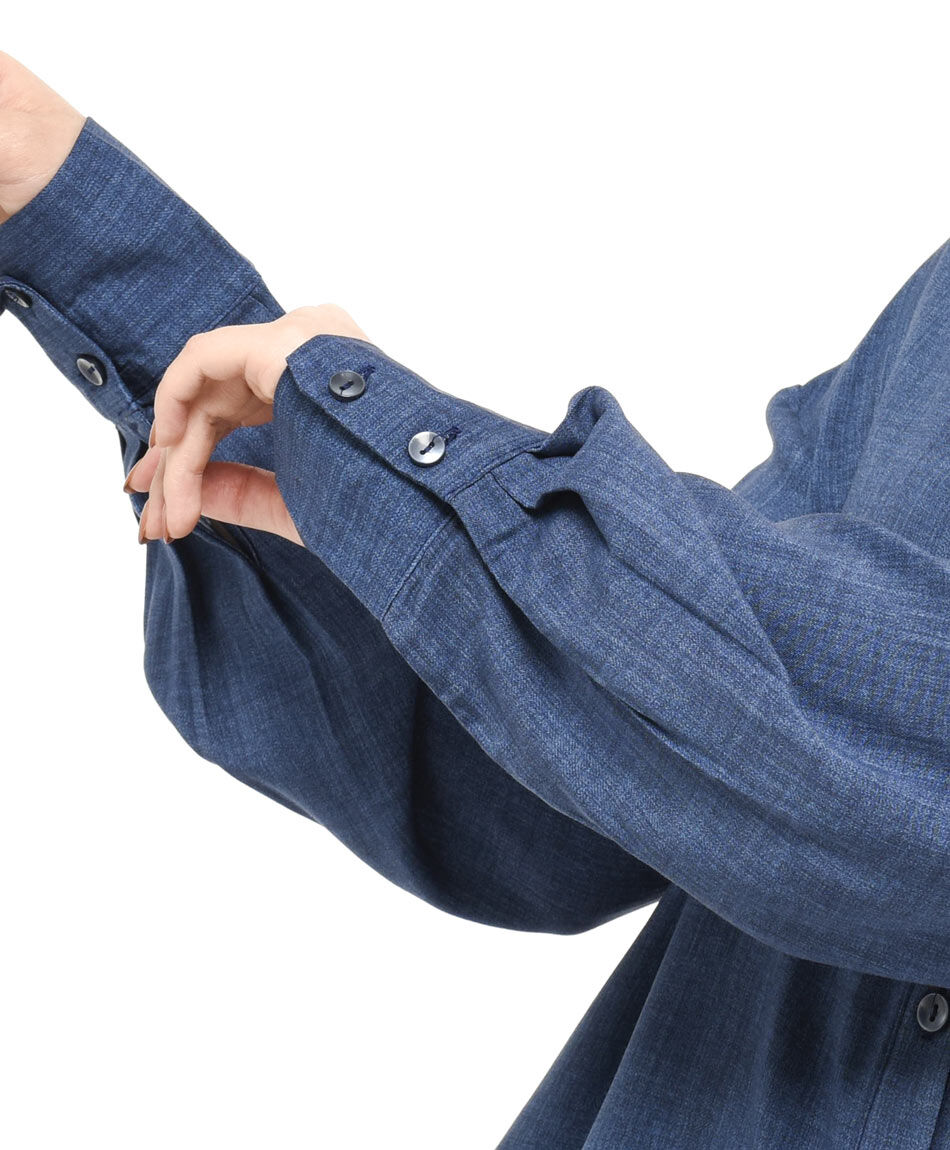 Camisa mujer camisera denim