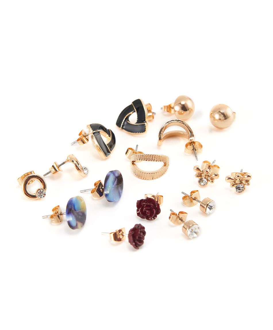 Set 8 aros mujer dise&ntilde;os