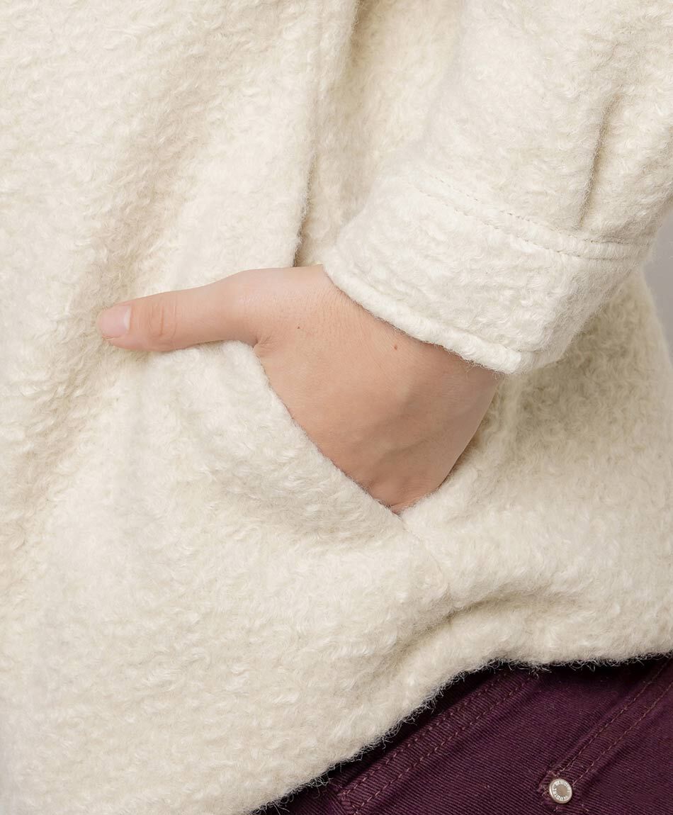Campera mujer bolsillos invierno