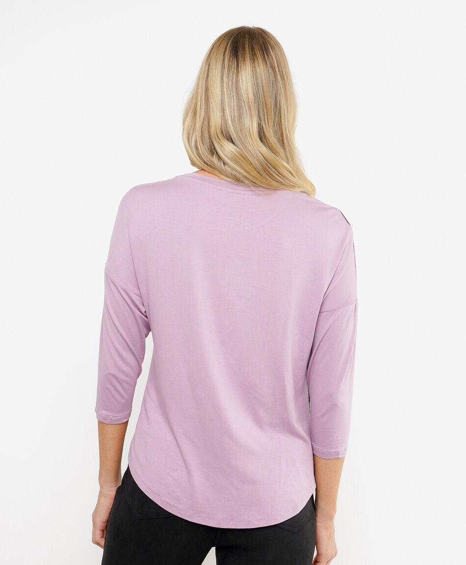 Remera mujer mix sat&iacute;n