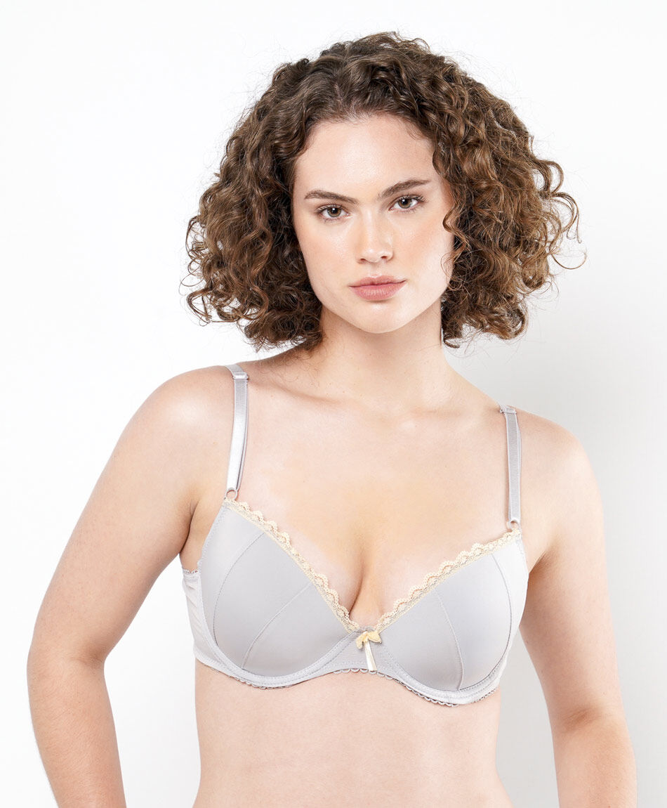 Corpi&ntilde;o mujer encaje floreado