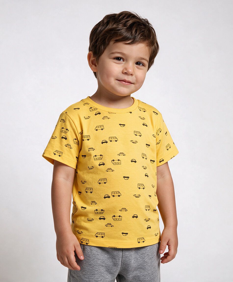Remera beb&eacute; autitos