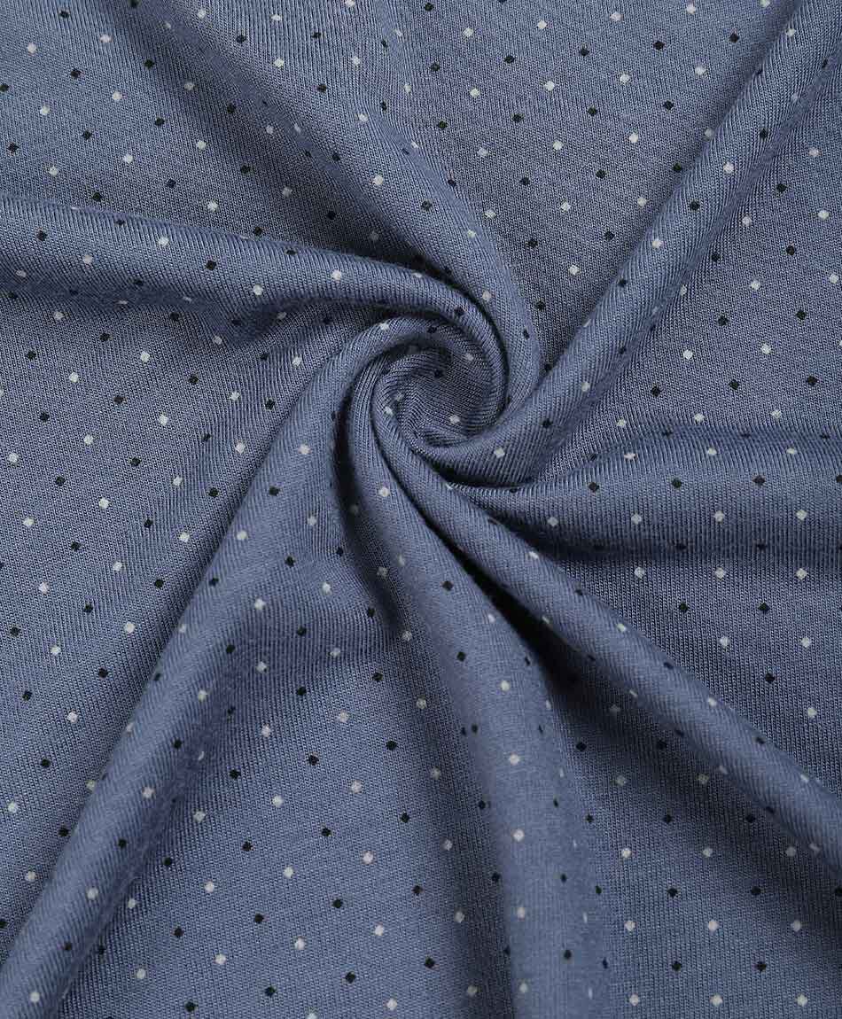 Pijama hombre cuello abotonado pu&ntilde;os rectos