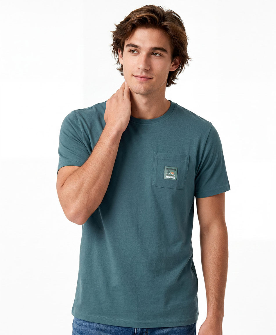 Remera hombre bolsillo arizona