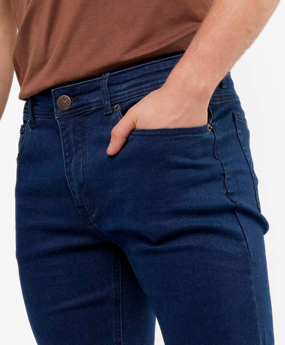Jeans hombre cl&aacute;sico slim fit
