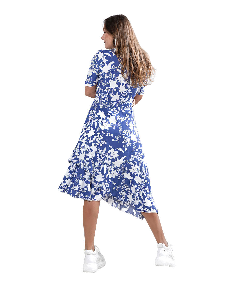 Vestido ruedo irregular