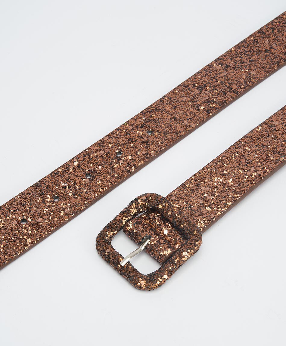 Cintur&oacute;n mujer glitter