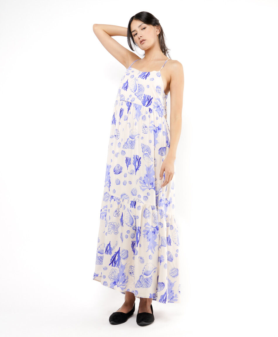 Vestido mujer caracolas