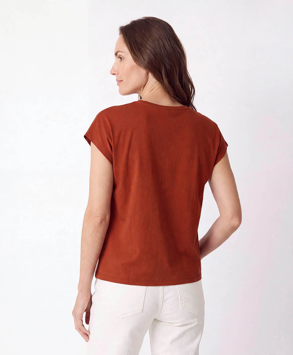 Remera mujer viscosa basica