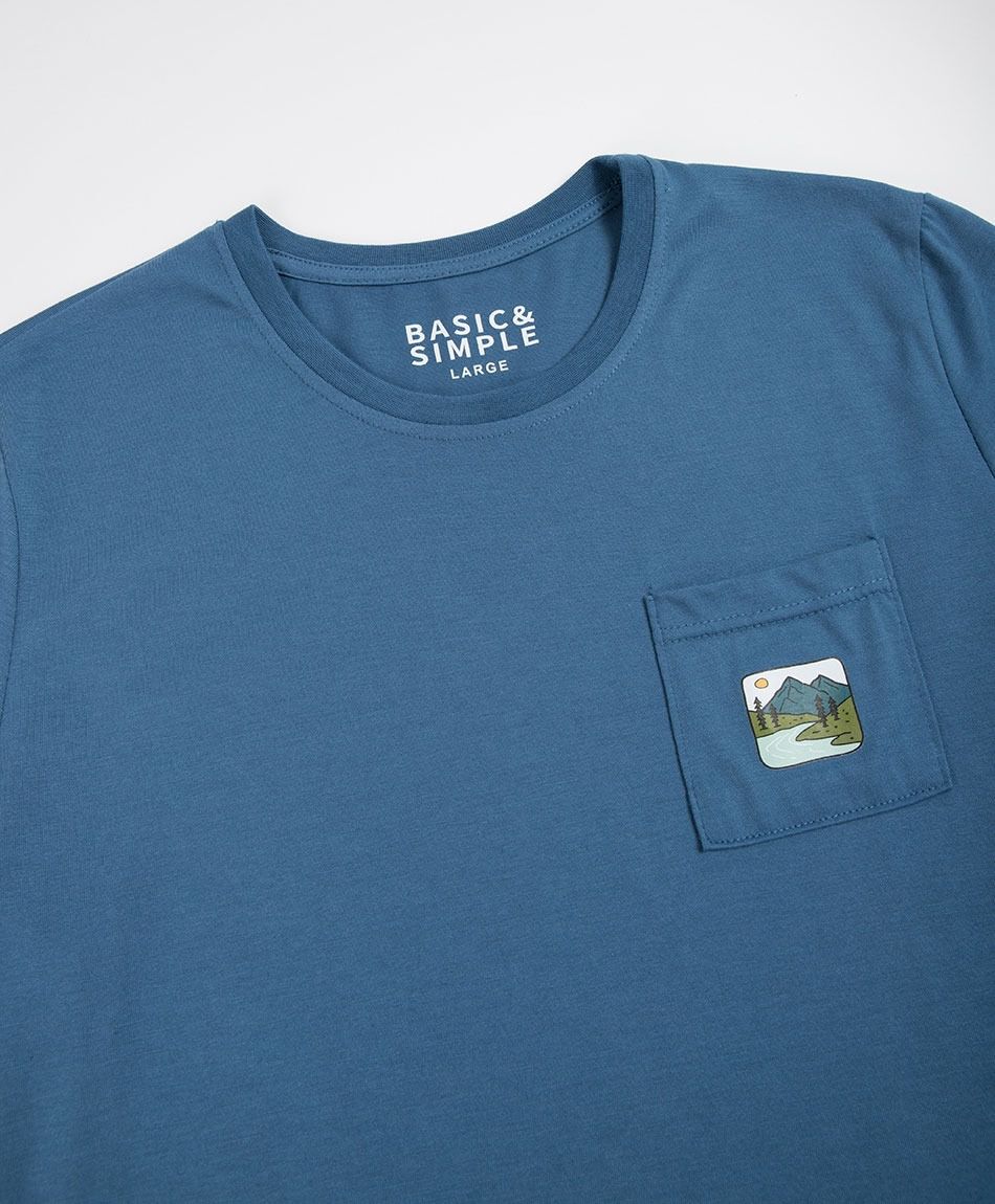 Remera hombre bolsillo arizona