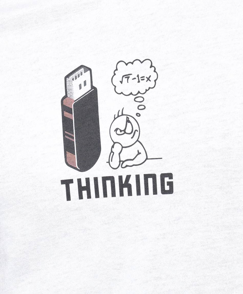 Remera hombre thinking