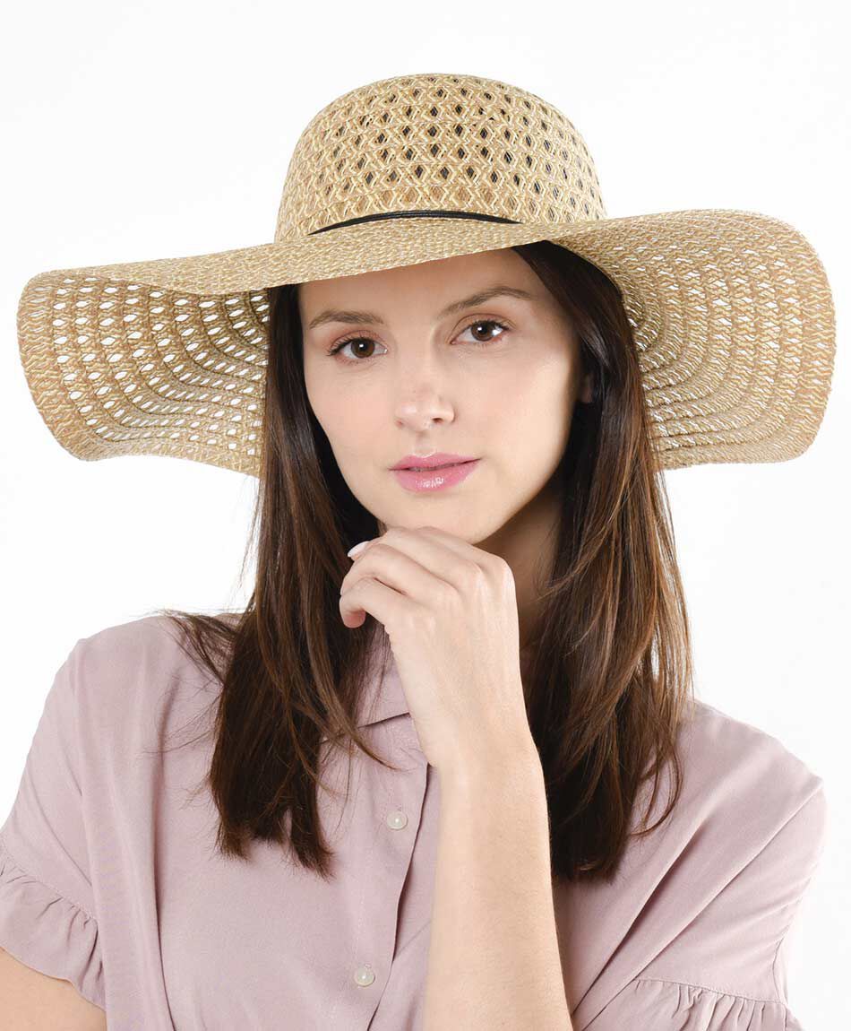 Sombrero mujer ancho