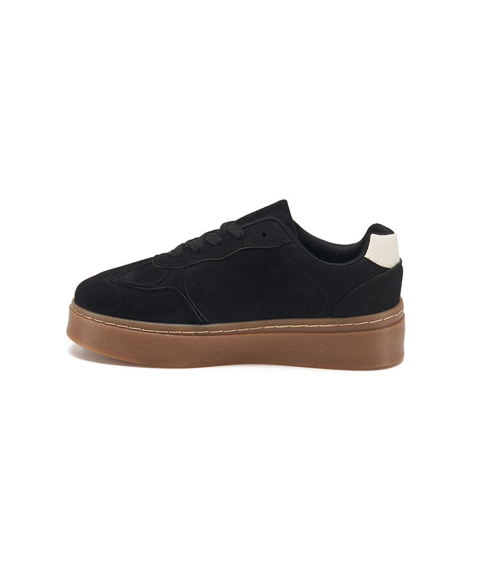 Zapatilla mujer vintage black