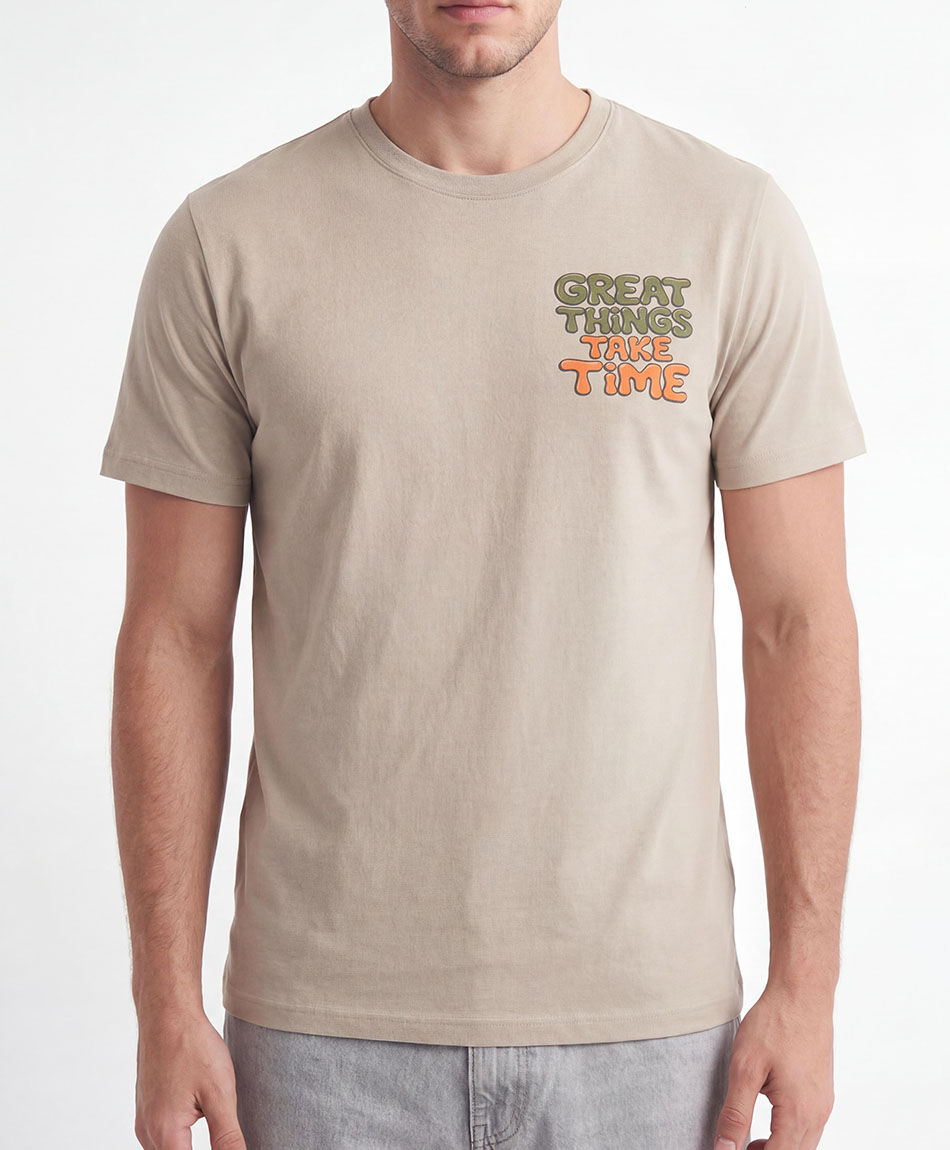 Remera hombre estampado great things