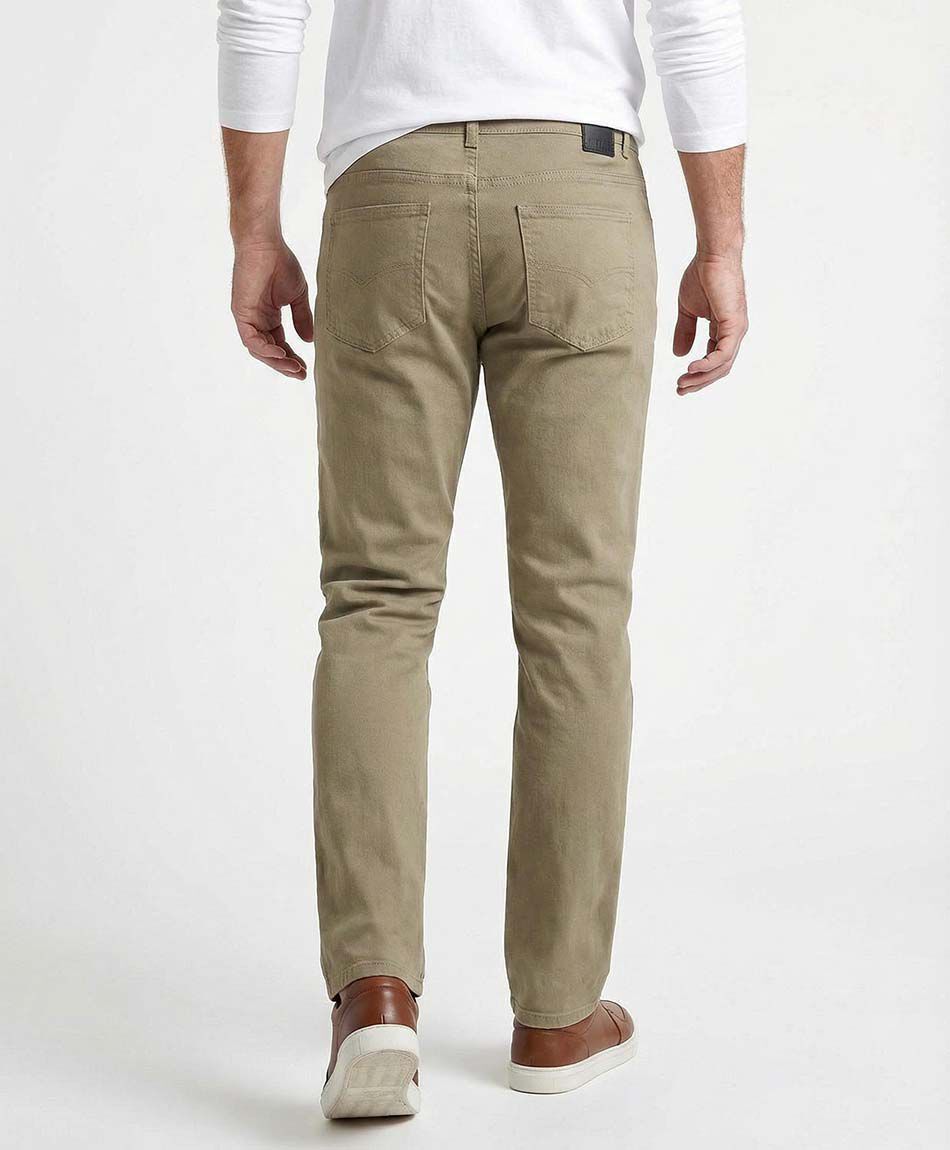Pantalon hombre estilo vintage brown